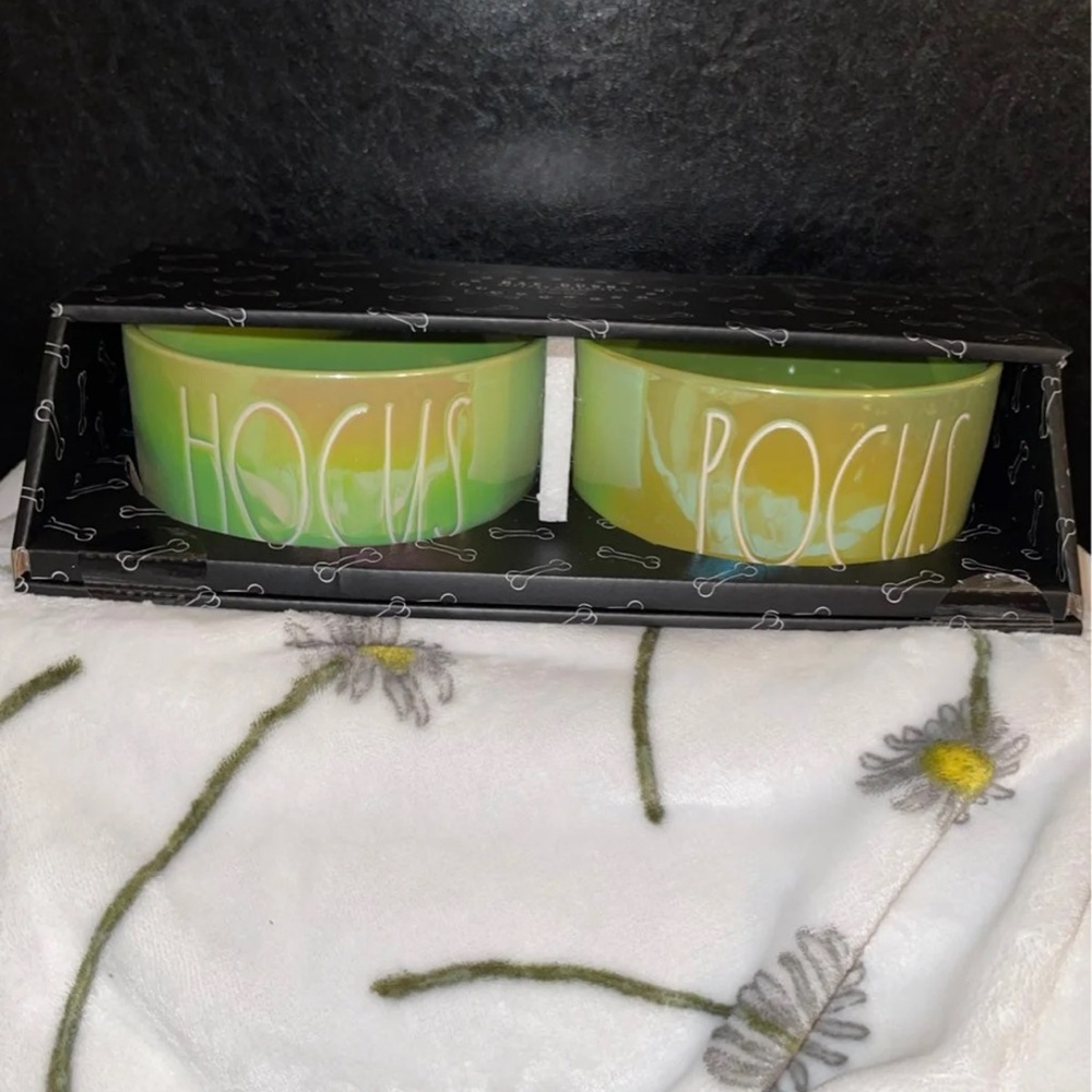 Rae Dunn HOCUS POCUS pet bowls